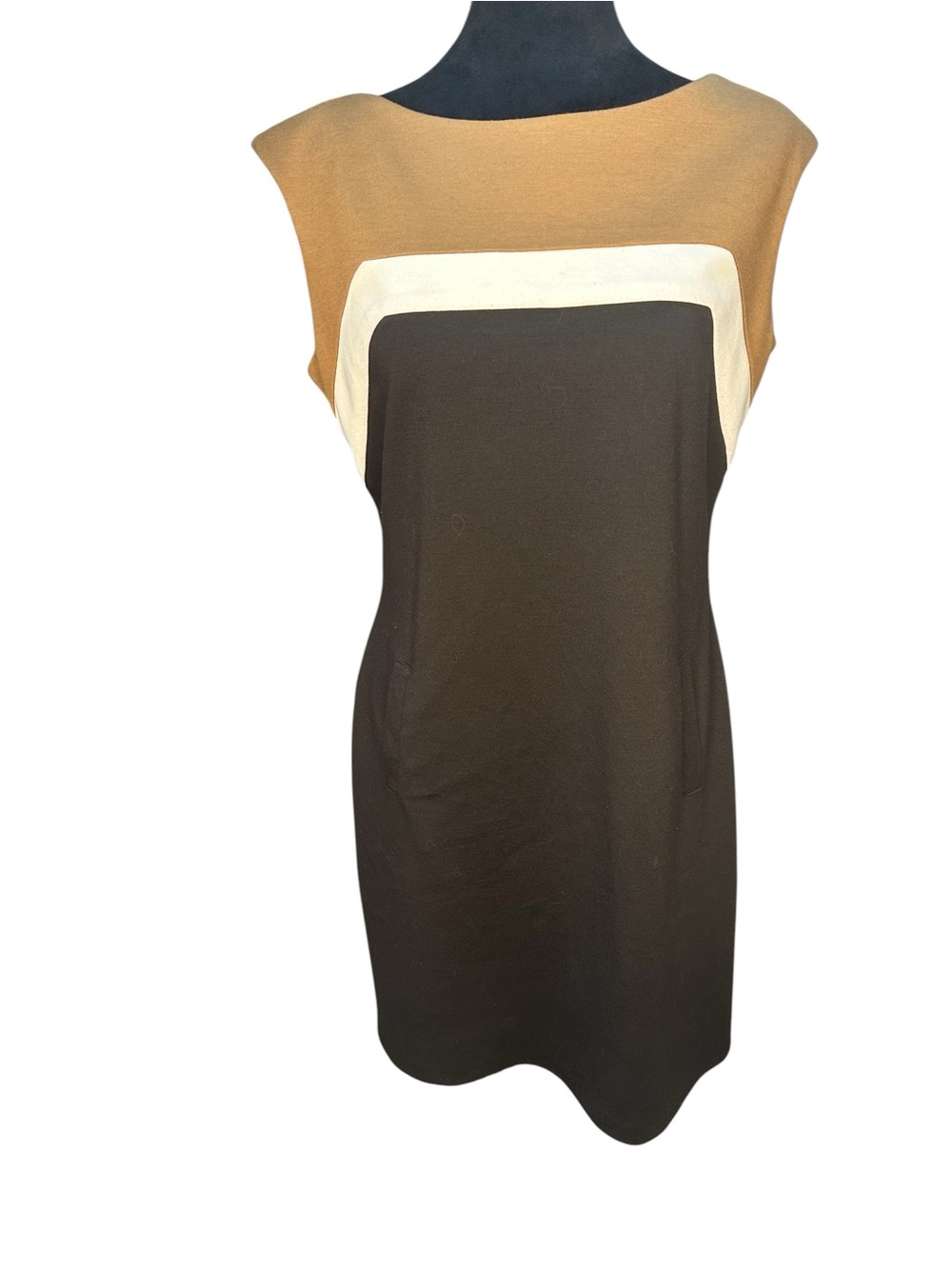 Nine West Colorblock Sheath Dress Women’s Size 8